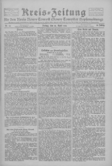 Kreis-Zeitung f&uuml;r d. Kreis Nowy-Tomysl: zugl. Nowy-Tomysler Hopfenzeitung 1926.04.30 Jg.51 Nr50