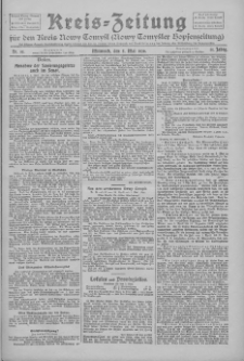 Kreis-Zeitung f&uuml;r d. Kreis Nowy-Tomysl: zugl. Nowy-Tomysler Hopfenzeitung 1926.05.05 Jg.51 Nr51