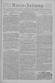 Kreis-Zeitung f&uuml;r d. Kreis Nowy-Tomysl: zugl. Nowy-Tomysler Hopfenzeitung 1926.05.14 Jg.51 Nr55