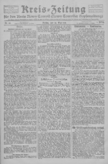 Kreis-Zeitung f&uuml;r d. Kreis Nowy-Tomysl: zugl. Nowy-Tomysler Hopfenzeitung 1926.05.28 Jg.51 Nr60