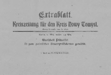 Extrablatt. Kreiszeitung f&uuml;r d. Kreis Nowy-Tomysl: zugl. Nowy-Tomysler Hopfenzeitung 1926.05.31 Jg.51