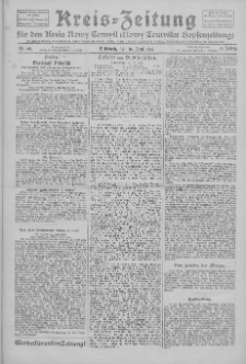 Kreis-Zeitung f&uuml;r d. Kreis Nowy-Tomysl: zugl. Nowy-Tomysler Hopfenzeitung 1926.06.16 Jg.51 Nr68