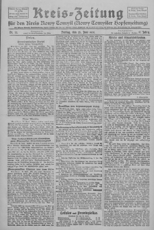 Kreis-Zeitung f&uuml;r d. Kreis Nowy-Tomysl: zugl. Nowy-Tomysler Hopfenzeitung 1926.06.25 Jg.51 Nr72