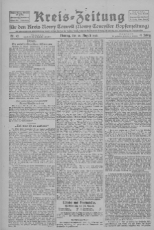 Kreis-Zeitung f&uuml;r d. Kreis Nowy-Tomysl: zugl. Nowy-Tomysler Hopfenzeitung 1926.08.23 Jg.51 Nr97