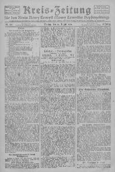 Kreis-Zeitung f&uuml;r d. Kreis Nowy-Tomysl: zugl. Nowy-Tomysler Hopfenzeitung 1926.08.30 Jg.51 Nr100