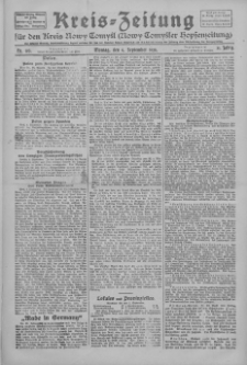 Kreis-Zeitung f&uuml;r d. Kreis Nowy-Tomysl: zugl. Nowy-Tomysler Hopfenzeitung 1926.09.06 Jg.51 Nr103