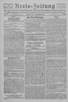 Kreis-Zeitung f&uuml;r d. Kreis Nowy-Tomysl: zugl. Nowy-Tomysler Hopfenzeitung 1926.09.17 Jg.51 Nr108