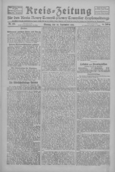 Kreis-Zeitung f&uuml;r d. Kreis Nowy-Tomysl: zugl. Nowy-Tomysler Hopfenzeitung 1926.09.20 Jg.51 Nr109