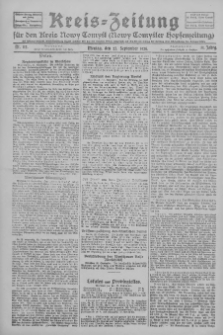 Kreis-Zeitung f&uuml;r d. Kreis Nowy-Tomysl: zugl. Nowy-Tomysler Hopfenzeitung 1926.09.27 Jg.51 Nr112