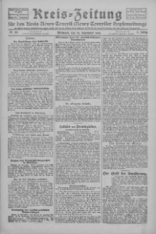 Kreis-Zeitung f&uuml;r d. Kreis Nowy-Tomysl: zugl. Nowy-Tomysler Hopfenzeitung 1926.09.29 Jg.51 Nr113