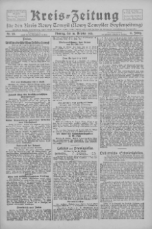 Kreis-Zeitung f&uuml;r d. Kreis Nowy-Tomysl: zugl. Nowy-Tomysler Hopfenzeitung 1926.10.18 Jg.51 Nr121