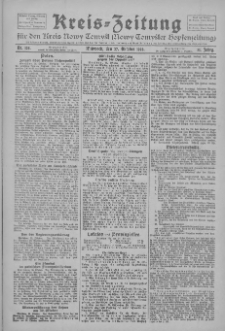 Kreis-Zeitung f&uuml;r d. Kreis Nowy-Tomysl: zugl. Nowy-Tomysler Hopfenzeitung 1926.10.27 Jg.51 Nr125