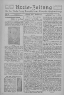 Kreis-Zeitung f&uuml;r d. Kreis Nowy-Tomysl: zugl. Nowy-Tomysler Hopfenzeitung 1926.11.03 Jg.51 Nr127