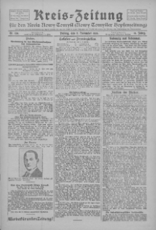 Kreis-Zeitung f&uuml;r d. Kreis Nowy-Tomysl: zugl. Nowy-Tomysler Hopfenzeitung 1926.11.05 Jg.51 Nr128