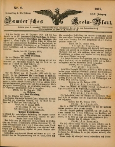 Samtersches Kreis-Blatt = Dziennik Powiatu Szamotulskiego 1879.02.20 Jg.25 Nr8