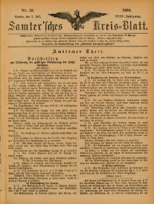Samtersches Kreis-Blatt = Dziennik Powiatu Szamotulskiego 1886.07.03 Jg.32 Nr53