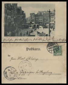 Posen. Alter Markt (Süd-Seite).