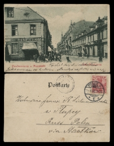 Pozdrowienie z Poznania. Ulica Wrocławska.