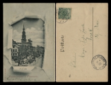 Pozdrowienie z Poznania. Ratusz.