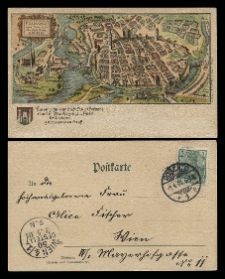 Posnania, elegans Poloniae... AD 1510. Von der guten alten Stadt Posen (Poźnan) so an der Warthe gelegen...