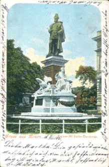 Gruss aus Posen. Kaiser-Wilhelm-Denkmal.