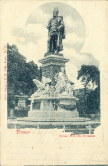 Posen. Kaiser Wilhelm-Denkmal.