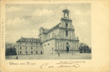 Gruss aus Posen. Evangel. Garnisonkirche.