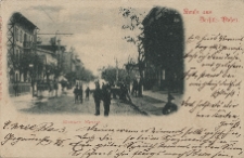 Gruß aus Jersitz-Posen. Berliner Strasse.