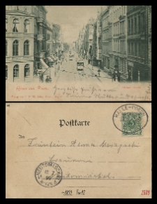 Gruss aus Posen. Berliner Strasse.