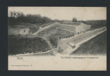 Posen. Fort Tietzen (Niederlegung der Festungswerke).