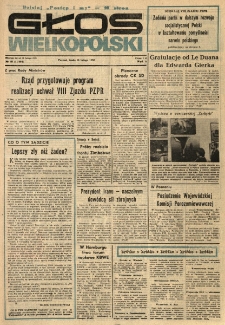 Głos Wielkopolski. 1980.02.20 R.36 nr40 Wyd.A