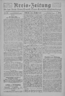 Kreis-Zeitung f&uuml;r d. Kreis Nowy-Tomysl: zugl. Nowy-Tomysler Hopfenzeitung 1926.12.01 Jg.51 Nr138