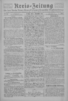 Kreis-Zeitung f&uuml;r d. Kreis Nowy-Tomysl: zugl. Nowy-Tomysler Hopfenzeitung 1926.12.03 Jg.51 Nr139