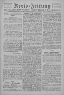 Kreis-Zeitung f&uuml;r d. Kreis Nowy-Tomysl: zugl. Nowy-Tomysler Hopfenzeitung 1926.12.15 Jg.51 Nr144