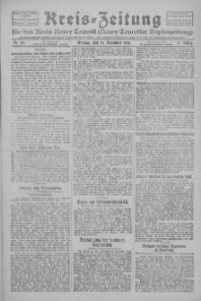 Kreis-Zeitung f&uuml;r d. Kreis Nowy-Tomysl: zugl. Nowy-Tomysler Hopfenzeitung 1926.12.27 Jg.51 Nr149