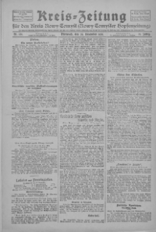 Kreis-Zeitung f&uuml;r d. Kreis Nowy-Tomysl: zugl. Nowy-Tomysler Hopfenzeitung 1926.12.29 Jg.51 Nr150
