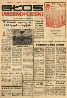 Głos Wielkopolski. 1980.07.21-22 R.36 nr158 Wyd.A