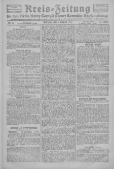 Kreis-Zeitung f&uuml;r d. Kreis Nowy-Tomysl: zugl. Nowy-Tomysler Hopfenzeitung 1927.01.31 Jg.52 Nr13