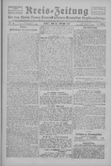 Kreis-Zeitung f&uuml;r d. Kreis Nowy-Tomysl: zugl. Nowy-Tomysler Hopfenzeitung 1927.02.25 Jg.52 Nr23