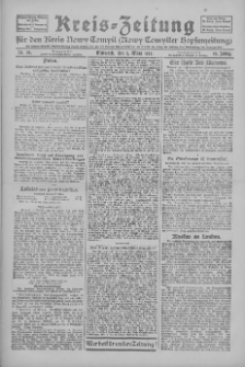 Kreis-Zeitung f&uuml;r d. Kreis Nowy-Tomysl: zugl. Nowy-Tomysler Hopfenzeitung 1927.03.02 Jg.52 Nr25