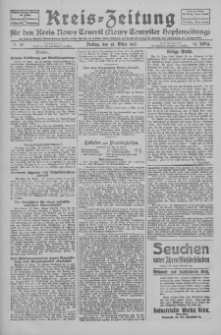 Kreis-Zeitung f&uuml;r d. Kreis Nowy-Tomysl: zugl. Nowy-Tomysler Hopfenzeitung 1927.03.25 Jg.52 Nr35