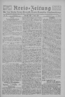 Kreis-Zeitung f&uuml;r d. Kreis Nowy-Tomysl: zugl. Nowy-Tomysler Hopfenzeitung 1927.04.11 Jg.52 Nr42