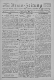 Kreis-Zeitung f&uuml;r d. Kreis Nowy-Tomysl: zugl. Nowy-Tomysler Hopfenzeitung 1927.04.22 Jg.52 Nr46