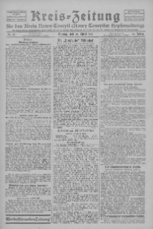 Kreis-Zeitung f&uuml;r d. Kreis Nowy-Tomysl: zugl. Nowy-Tomysler Hopfenzeitung 1927.04.25 Jg.52 Nr47