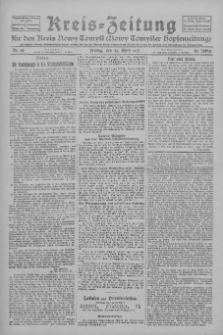 Kreis-Zeitung f&uuml;r d. Kreis Nowy-Tomysl: zugl. Nowy-Tomysler Hopfenzeitung 1927.04.29 Jg.52 Nr49