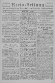 Kreis-Zeitung f&uuml;r d. Kreis Nowy-Tomysl: zugl. Nowy-Tomysler Hopfenzeitung 1927.05.09 Jg.52 Nr53