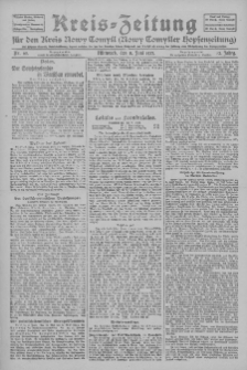 Kreis-Zeitung f&uuml;r d. Kreis Nowy-Tomysl: zugl. Nowy-Tomysler Hopfenzeitung 1927.06.08 Jg.52 Nr65