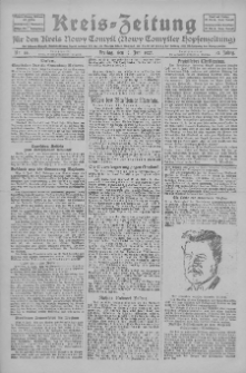 Kreis-Zeitung f&uuml;r d. Kreis Nowy-Tomysl: zugl. Nowy-Tomysler Hopfenzeitung 1927.06.10 Jg.52 Nr66