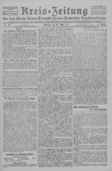 Kreis-Zeitung f&uuml;r d. Kreis Nowy-Tomysl: zugl. Nowy-Tomysler Hopfenzeitung 1927.06.17 Jg.52 Nr69