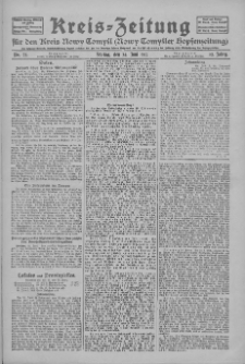 Kreis-Zeitung f&uuml;r d. Kreis Nowy-Tomysl: zugl. Nowy-Tomysler Hopfenzeitung 1927.06.24 Jg.52 Nr72